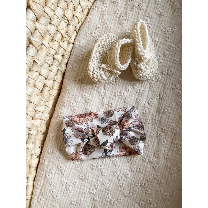 Sweater Flowers met haarband