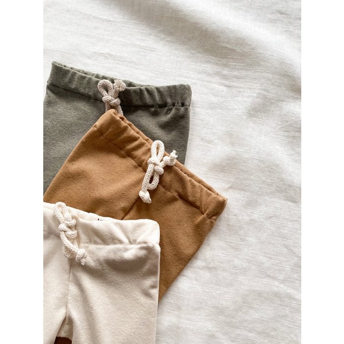 Legging katoen_ karamel