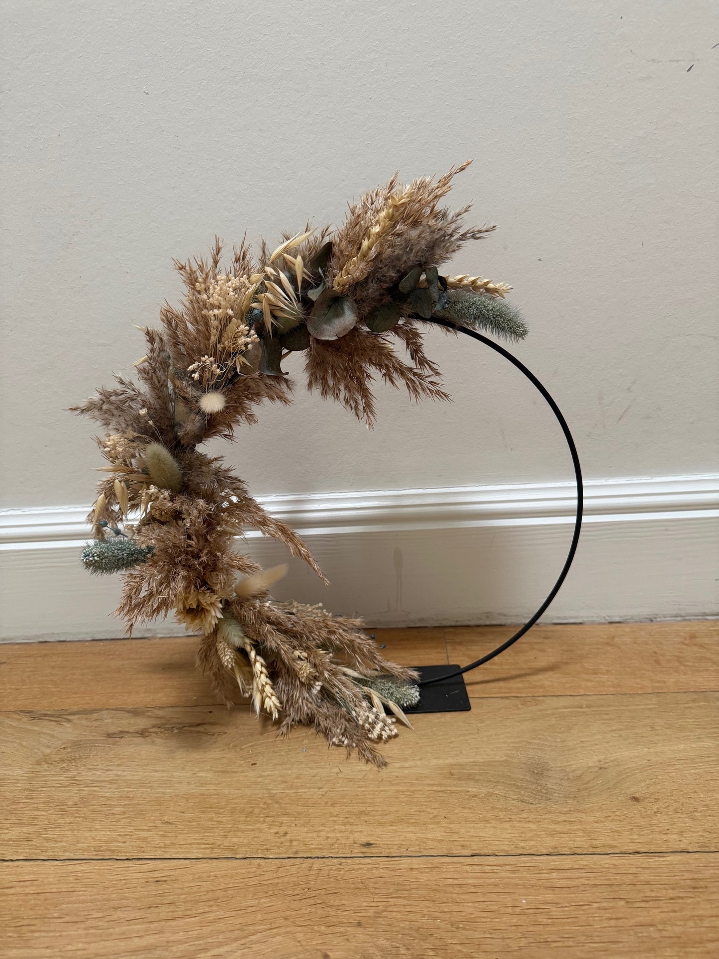 Flowerhoop met droogbloemen naar keuze - zonder naam