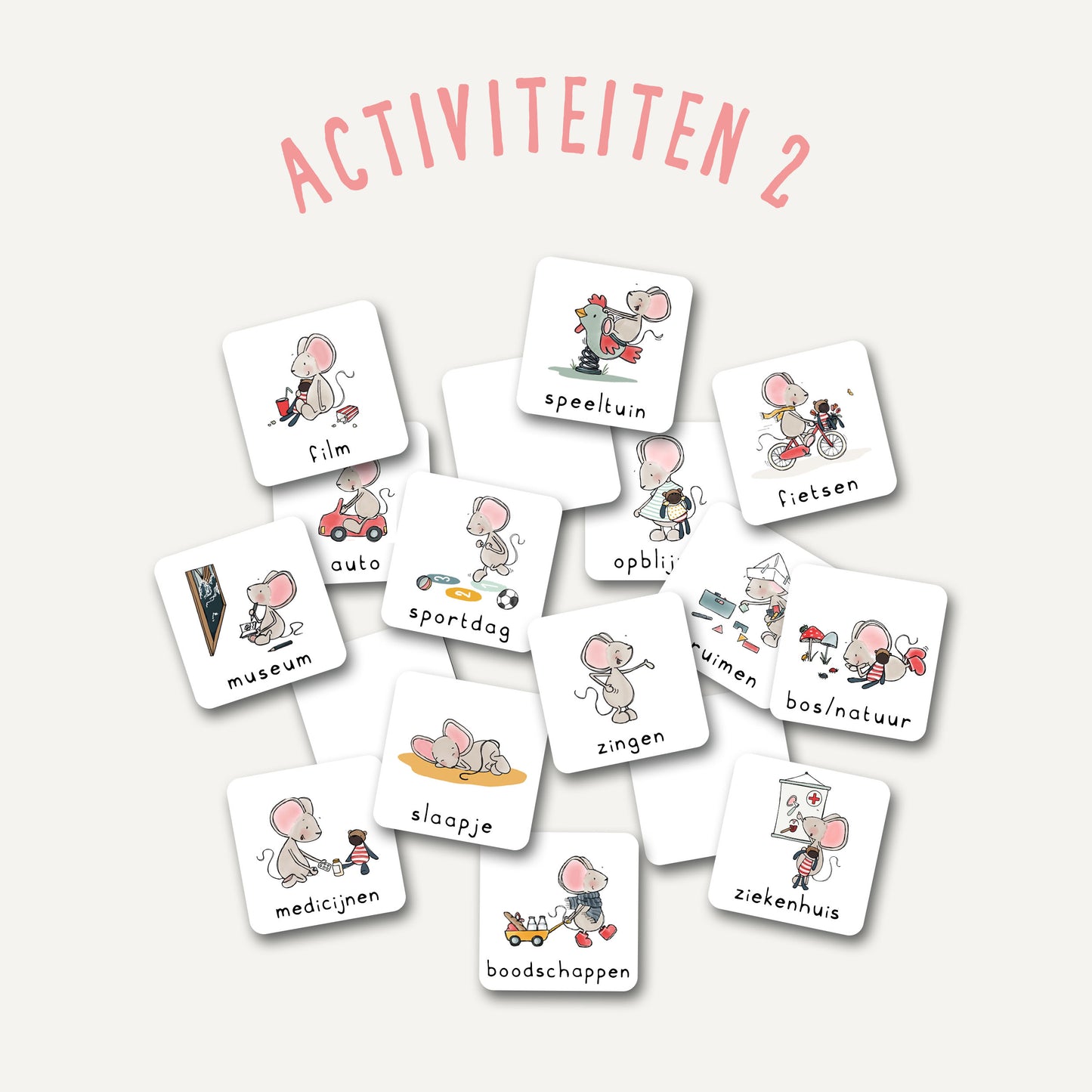 Magneten ActiviteitenB - Thuis bij Muis