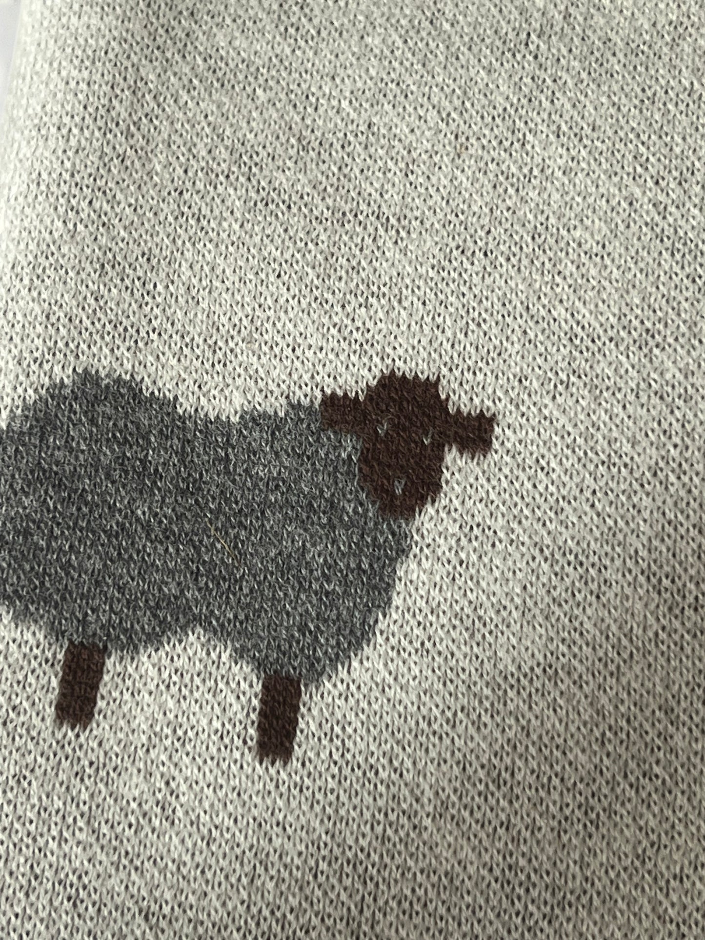 Knuffelzacht katoenen deken