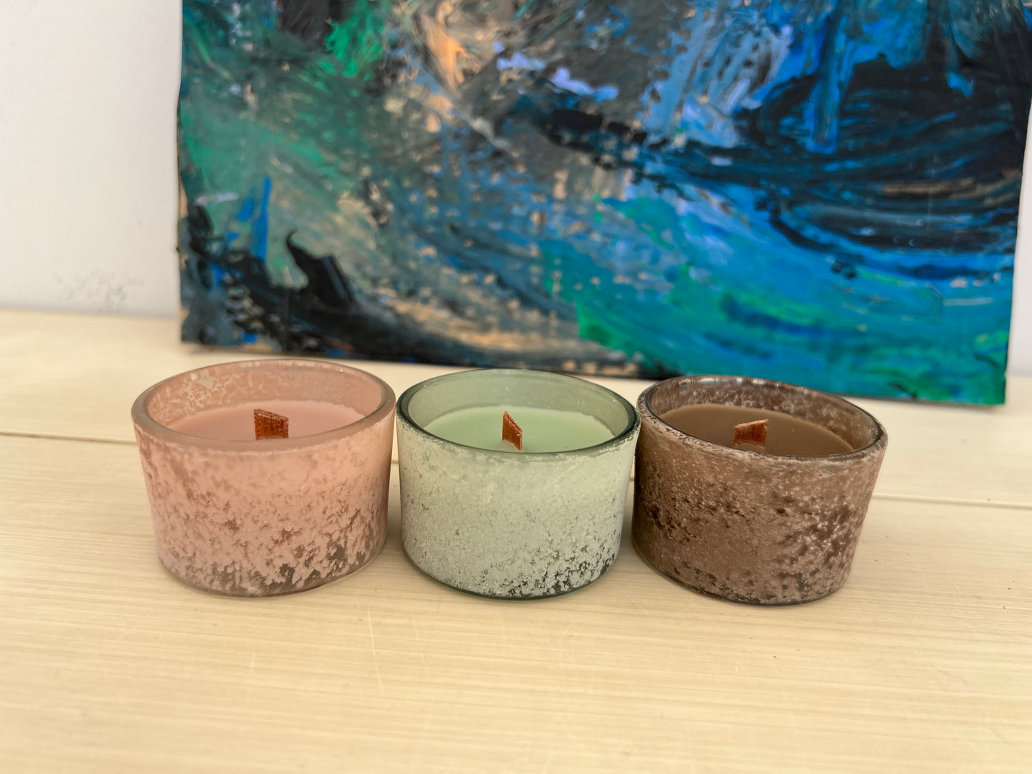 Mini kaarsje met parfum