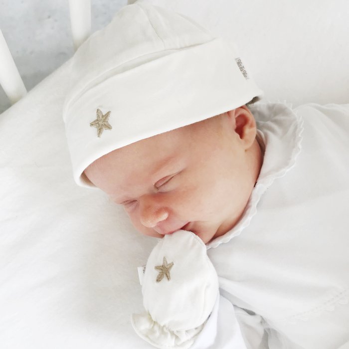 Babymutsje pasgeborenen *Star*